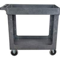 Chariot utilitaire pour l'entretien, 2 tiers, 16-1/2" x 32-1/2" x 34-1/2", Capacit&eacute; 550 lb Distribution Industrielle GC