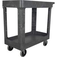 Chariot utilitaire pour l'entretien, 2 tiers, 16-1/2" x 32-1/2" x 34-1/2", Capacit&eacute; 550 lb Distribution Industrielle GC