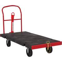 Towable Platform Cart, 64-1/4" L x 30-1/2" W, 2500 lbs. Cap., Polyolefin Wheels Distribution Industrielle GC
