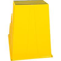 Escabeau industriel, 3 marches, 34-13/16" x 22-7/16" x Hauteur 28-1/2" Distribution Industrielle GC