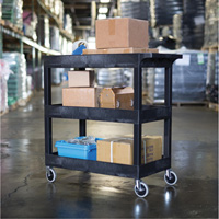 R&acirc;telier mobile, 3 tiers, 35-1/4" x 36-1/4" x 18", Capacit&eacute; 300 lb Distribution Industrielle GC