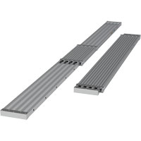 Planche de travail t&eacute;lescopique, 156" la x 12" pr, Capacit&eacute; de 250 lb, D&eacute;mont&eacute; Distribution Industrielle GC