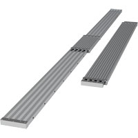 Planche de travail t&eacute;lescopique, 204" la x 12" pr, Capacit&eacute; de 250 lb, D&eacute;mont&eacute; Distribution Industrielle GC