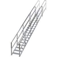 Syst&egrave;me d'escalier modulaire pour la construction de 17-21 marches SmartStairs, 157-1/2" ha Distribution Industrielle GC
