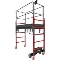 Trousse compl&egrave;te d'&eacute;chafaud motoris&eacute; Buildman Baker 6', 31" p x 118-3/4" h Distribution Industrielle GC