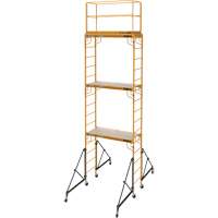 Trousse compl&egrave;te de tour d'&eacute;chafaudage pour cloison s&egrave;che de 18', 122" p x 236" h Distribution Industrielle GC