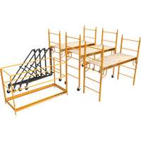Trousse compl&egrave;te de tour d'&eacute;chafaudage pour cloison s&egrave;che de 18', 122" p x 236" h Distribution Industrielle GC