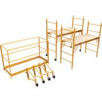 Trousse compl&egrave;te de tour d'&eacute;chafaudage pour cloison s&egrave;che de 12', 58-1/2" p x 183" h Distribution Industrielle GC