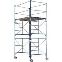Complete Scaffold Tower with Casters, 69-1/2" D x 178" H Distribution Industrielle GC