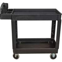 Chariot utilitaire, 2 tiers, 17-1/8" x 33-1/2" x 37-5/8", Capacit&eacute; 550 lb Distribution Industrielle GC