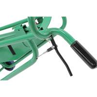 Powered Drum Hand Truck with Pneumatic Wheels Distribution Industrielle GC