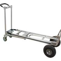 3-in-1 Convertible Hand Truck, Aluminum, 600 lbs. Capacity Distribution Industrielle GC