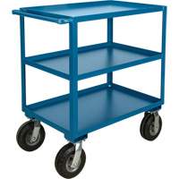 Outdoor Shelf Cart, 3 Tiers, 18" W x 39" H x 33" D, 1200 lbs. Capacity Distribution Industrielle GC