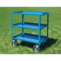 Outdoor Shelf Cart, 3 Tiers, 18" W x 39" H x 33" D, 1200 lbs. Capacity Distribution Industrielle GC