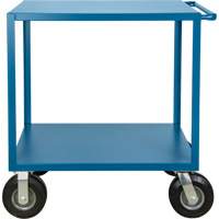 Outdoor Shelf Cart, 2 Tiers, 18" W x 39" H x 33" D, 1200 lbs. Capacity Distribution Industrielle GC