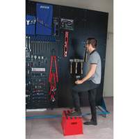 Escabeau industriel, 20-7/8" x 12-3/16" x Hauteur 12" Distribution Industrielle GC