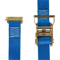 Tendeur d'arrimage logistique, Rochet, 2" la x 20' lo, Charge d'utilisation 1000 lb (454 kg) Distribution Industrielle GC