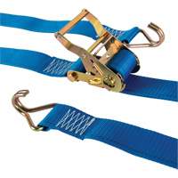 Tendeur d'arrimage utilitaire robuste, Crochet en J, 2" la x 20' lo, Charge d'utilisation 500 lb (227 kg) Distribution Industrielle GC