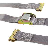Tendeur d'arrimage utilitaire robuste, Boucle &agrave; came, 2" la x 16' lo, Charge d'utilisation 835 lb (379 kg) Distribution Industrielle GC
