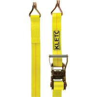 Tendeur d'arrimage pour treuil, Crochet en J, 30' , 2" , Charge d'utilisation max. 1670 lb (757 kg) Distribution Industrielle GC