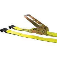 Tendeur d'arrimage pour treuil, Crochet plat, 30' , 3" , Charge d'utilisation max. 5400 lb (2449 kg) Distribution Industrielle GC