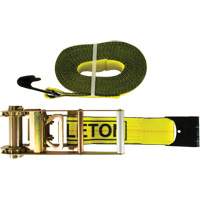Tendeur d'arrimage pour treuil, Crochet plat, 30' , 3" , Charge d'utilisation max. 5400 lb (2449 kg) Distribution Industrielle GC