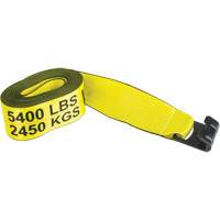 Tendeur d'arrimage logistique, Crochet plat, 30' , 4" , Charge d'utilisation max. 5400 lb (2449 kg) Distribution Industrielle GC