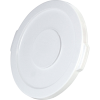 Round Brute&reg; Tops, Flat Lid, Plastic/Polyethylene, Fits Container Size: 15-5/8" Dia. Distribution Industrielle GC