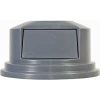 Round Brute&reg; Tops, Dome Lid, Plastic/Polyethylene, Fits Container Size: 26-1/2" Dia. Distribution Industrielle GC