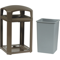 Cadre pour contenant Landmark Series Classique a/enveloppe rigide, Acier galvanis&eacute;, 35 gal. US Distribution Industrielle GC