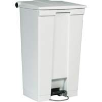 Poubelle &agrave; dessus plat, Poly&eacute;thyl&egrave;ne, Capacit&eacute; 23 gal. US Distribution Industrielle GC