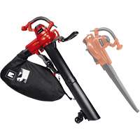 3-in-1 Leaf Blower, Vacuum & Mulcher, 120 V, 186.41 MPH Output, Electric Distribution Industrielle GC