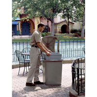 Contenants Untouchable, Poly&eacute;thyl&egrave;ne, 35 gal. US Distribution Industrielle GC