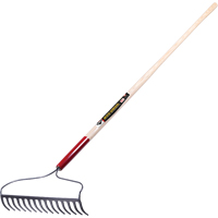 Pro Bow Rake, Wood Handle, 60" L, 16" Blade, 15 Tines Distribution Industrielle GC