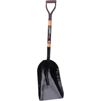 Grain & Coal Scoop Shovel, Wood, Tempered Steel Blade, D-Grip Handle, 27-3/4" Length Distribution Industrielle GC