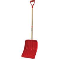 Alpine Snow Shovel, Polypropylene Blade, 13-9/10" Wide, D-Grip Handle, Wearstrip Included Distribution Industrielle GC