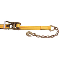 Ratchet Straps, Chain Anchor, 2" W x 30' L, 3335 lbs. (1513 kg) Working Load Limit Distribution Industrielle GC