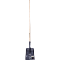 Pro Square Point Shovel, Wood, Tempered Steel Blade, Straight Handle, 48" Long Distribution Industrielle GC