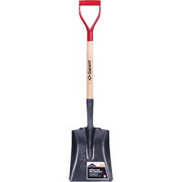 Pelle carr&eacute;e Pro, Bois, Lame Acier durci, Manche en Prise en D, Longueur 27-3/4" Distribution Industrielle GC