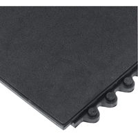 Tapis 24/Seven, Caoutchouc, 3' la c, 3' lo, 5/8" &eacute;paisseur, Noir Distribution Industrielle GC