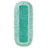 Hygen Dust Pads with Fringe, Hook and Loop Style, Microfibre, 18" L x 6" W Distribution Industrielle GC