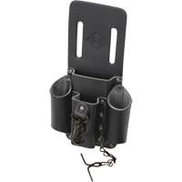 Poche pour ceinture porte-outils, Porte-outil multiple, Cuir, 4 Poches Distribution Industrielle GC