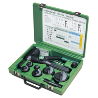 Ensemble de poinçonnage hydraulique Quick Draw 90 avec poinçons SlugBuster Distribution Industrielle GC