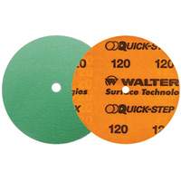 Disque de ponçage QUICK-STEP XX, dia 6", Grain 120, C&eacute;ramique Distribution Industrielle GC