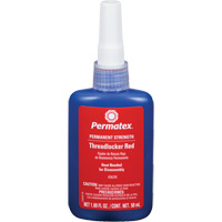 Adh&eacute;sif frein-filet, Rouge, &eacute;lev&eacute;, 50 ml, Bouteille Distribution Industrielle GC
