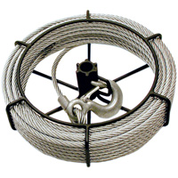 JGP-150A 1-1/2 Ton 66' Cable Assembly For JET&reg; Wire Grip Pullers Distribution Industrielle GC