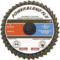 Powerblend FLX Roll-On Flap Disc, 3" x 120 Grit, Zirconia Alumina Distribution Industrielle GC