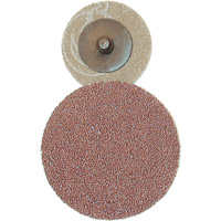 Disque de ponçage &agrave; support en tissu, 2" dia., Grain 36, Oxyde d'aluminium Distribution Industrielle GC