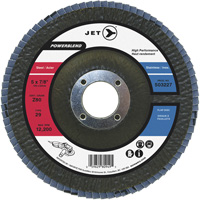 POWERBLEND Flap Disc, 5" x 7/8", Type 29, Z40 Grit, Zirconia Alumina Distribution Industrielle GC