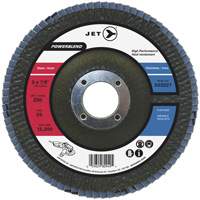 PowerBlend Flap Disc, 7" x 7/8", Type 29, Z40 Grit, Zirconia Alumina Distribution Industrielle GC